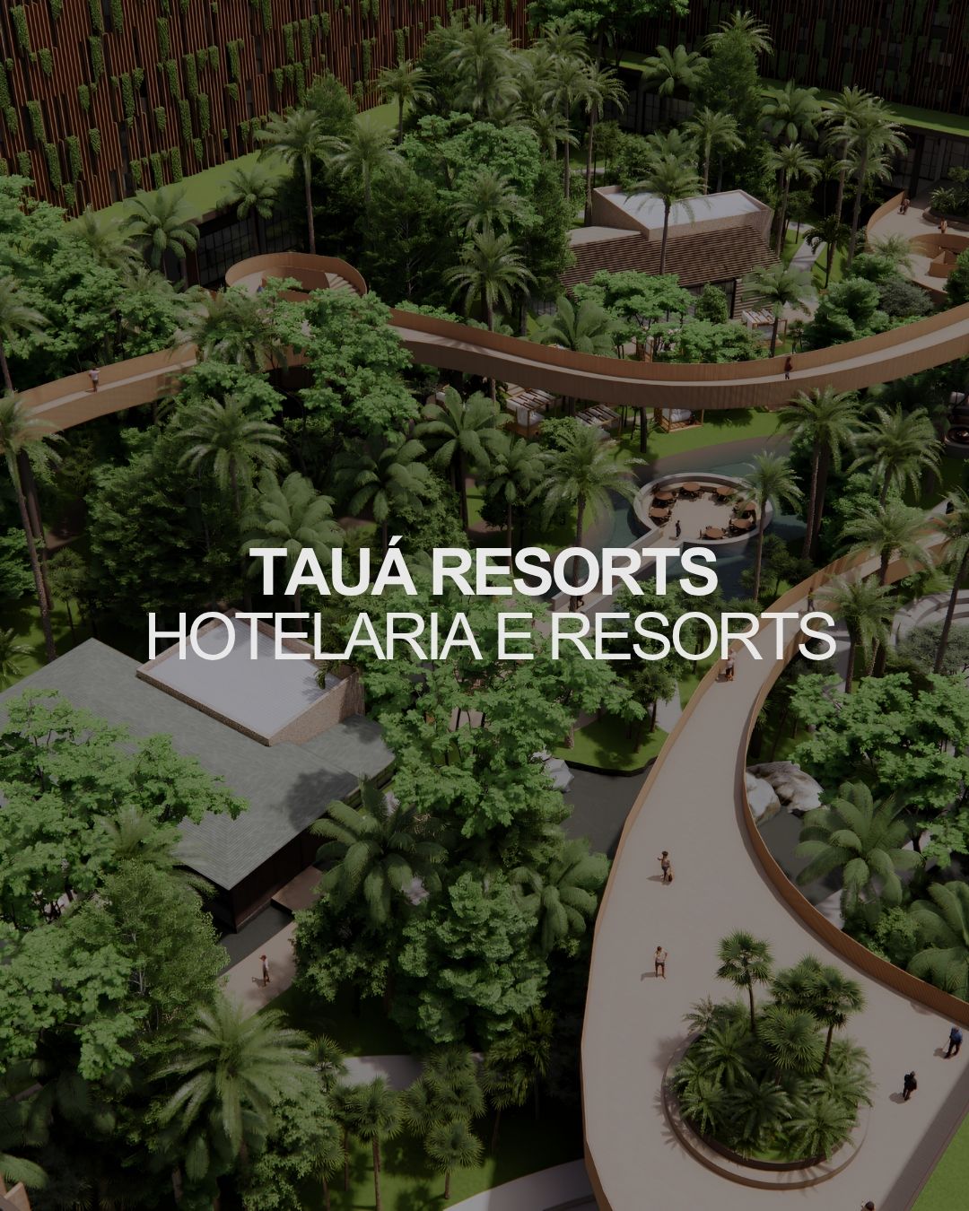 Projeto Tauá Resorts & Hoteis Relógios desenvolvido pela MQ
