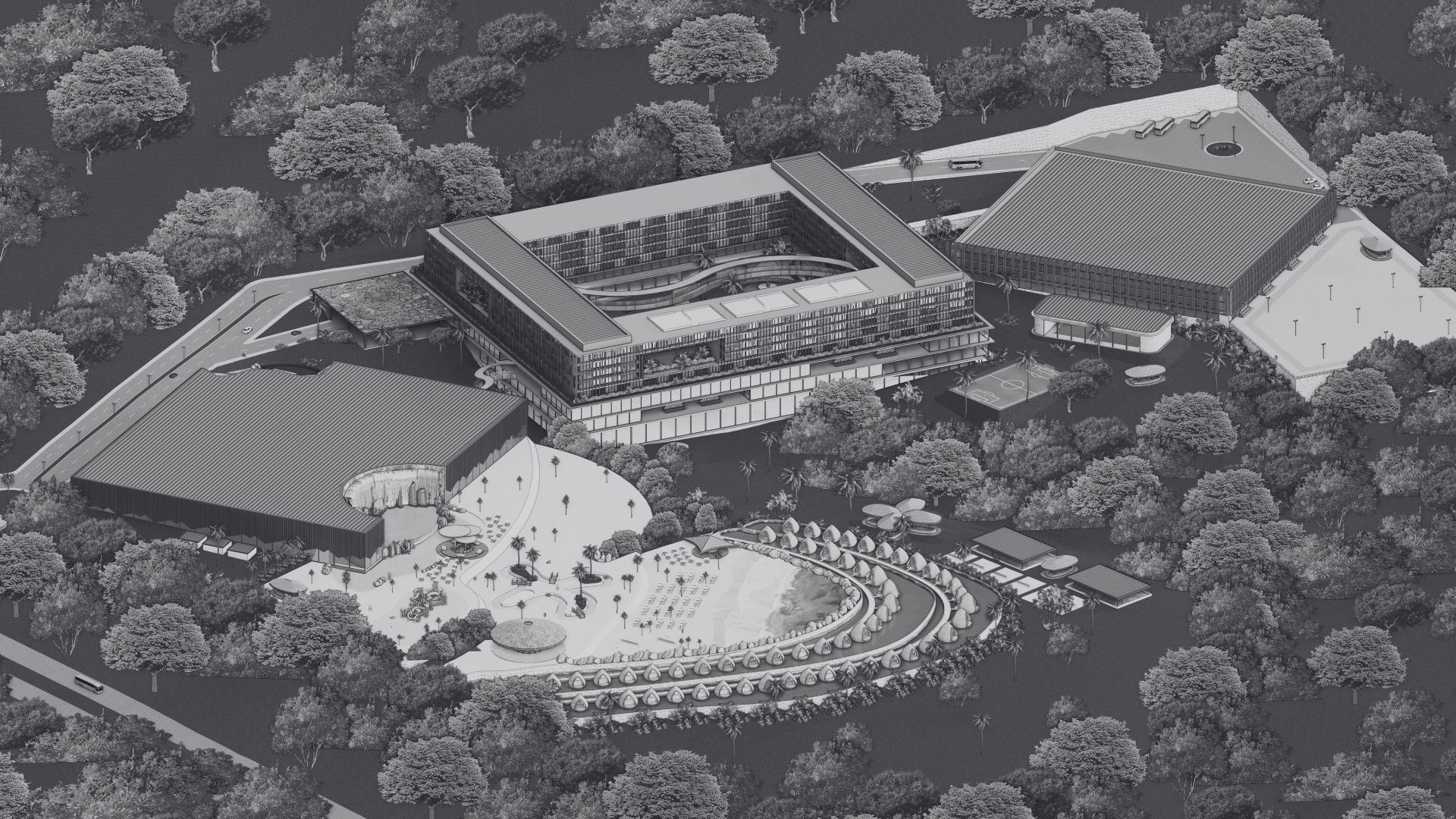 Masterplan do Tauá Resorts desenvolvido pela MQ